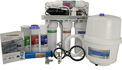 W2BRO600 Umkehrosmoseanlage | Ein 5-stufiges Umkehrosmose-Wasserfiltersystem mit Pumpe