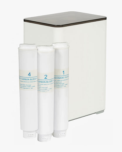 Filtri Easy Twist per filtri del sistema ad osmosi inversa CRO600 | Set annuale di 3 filtri