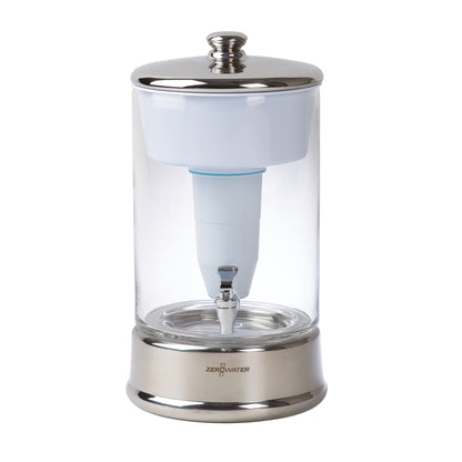 Combi-box: sistema di filtraggio in vetro da 9 litri incl. 5 filtri | Combibox bicchiere da 2,5 galloni (9 litri) + 4 filtri