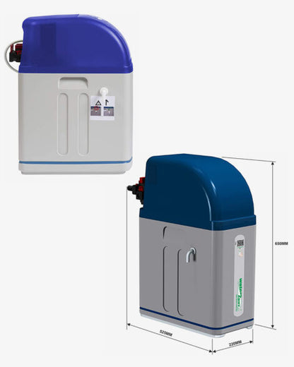 W2B180 Water Softener | Efficient Digital Meter Softener for 1-4 People | 100% Limescale Removal