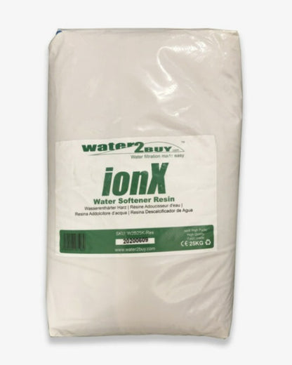 Resina amaciante de água ionX | Remoção de Cálcio e Magnésio.