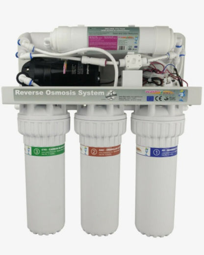 W2BRO600 Omgekeerde Osmose Systeem | Een 5-traps omgekeerde osmose waterfiltersysteem met pomp