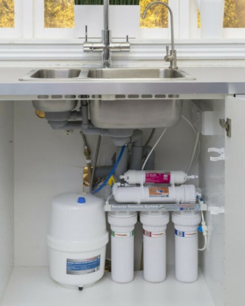 W2BRO600 Umkehrosmoseanlage | Ein 5-stufiges Umkehrosmose-Wasserfiltersystem mit Pumpe