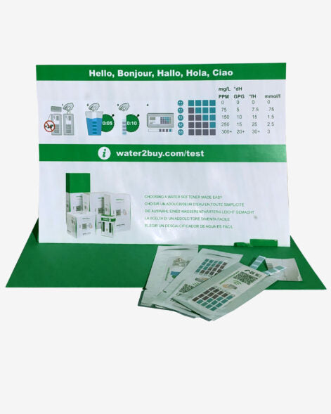 Water Hardness Easy Test Kit | Test the level of limescale/hardness in your water