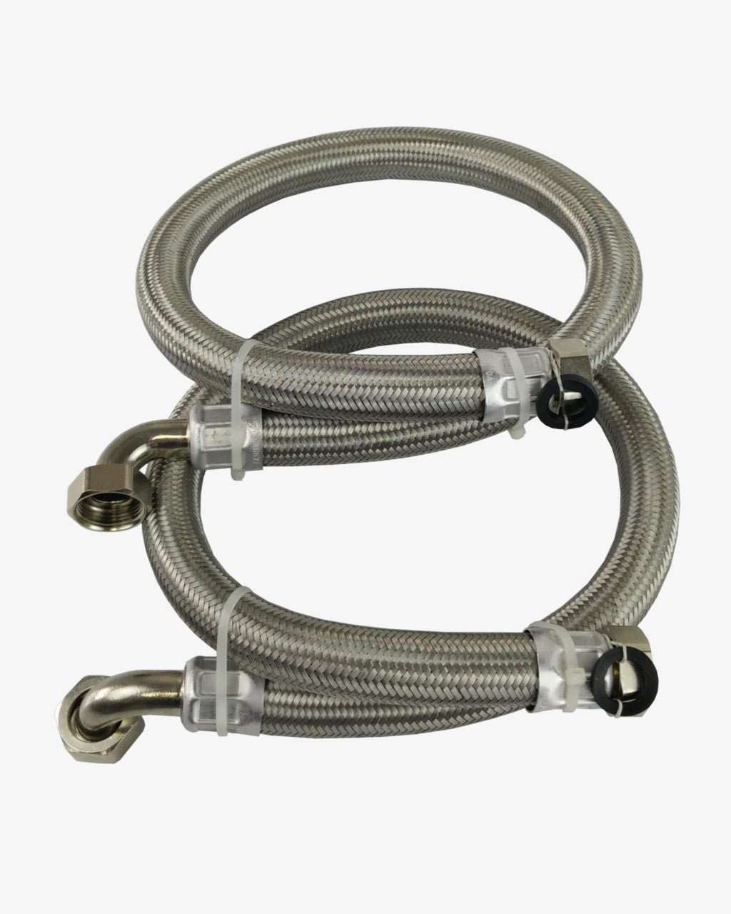 Mangueras de conexión para ablandadores de agua 1" (28 mm) | Mangueras trenzadas de acero inoxidable Water2buy para conectar ablandadores de agua