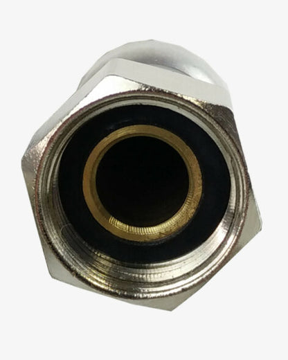 Tubi di collegamento per addolcitore d'acqua 1/2" (15 mm) | 2 tubi intrecciati in acciaio inossidabile per il collegamento dell'addolcitore d'acqua